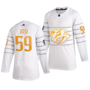 Nashville Predators Trikot #59 Roman Josi Weiß 2020 NHL All-Star Game